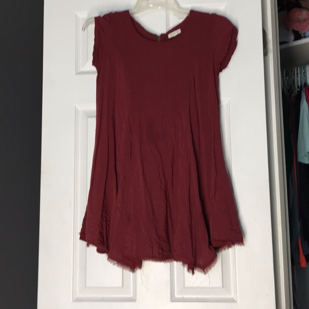 Maroon dress